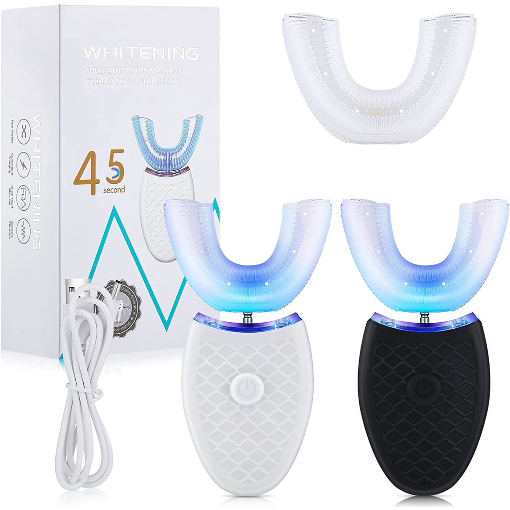 Ultrasonic Electric Toothbrush Adults U Shaped Automatic Toothbrushes
