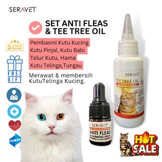 [RECOMMENDED] CAT ANTI FLEAS / UBAT KUTU KUCING / KUTU TELINGA