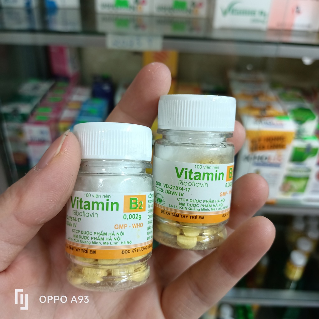 Vitamin B2 Supplement Vial Of 100 VITAMIN B2 Tablets Shopee Malaysia   Sg 11134201 22120 Rxamimapfmlv72