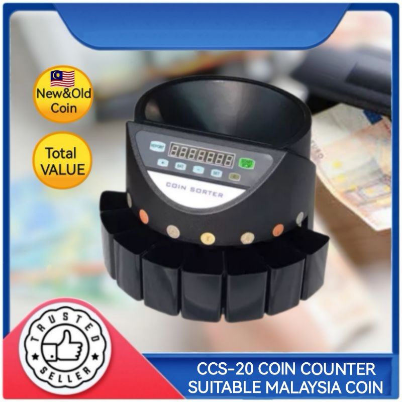 CCS20 COIN COUNTER MACHINE COIN COUNTING MACHINE COIN SORTER
