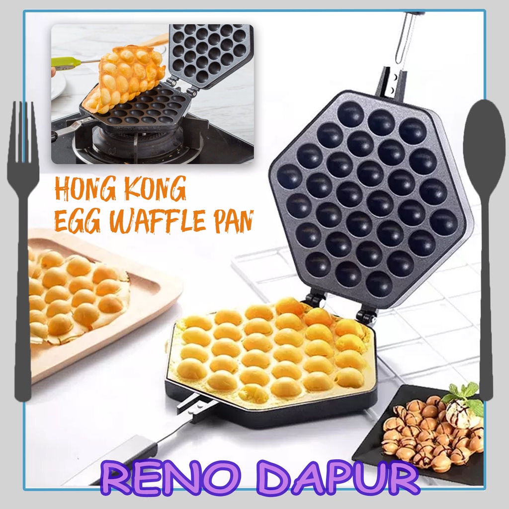 Waffle Maker Waffle Pan Non Stick Waffle Maker Machine Eggettes Maker Waffle Machine Eggette Mould Pembakar Waffle