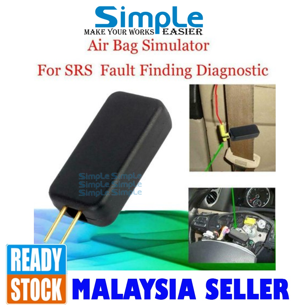 Universal Car Airbag Emulator Simulator Fault Finding Diagnostic Air
