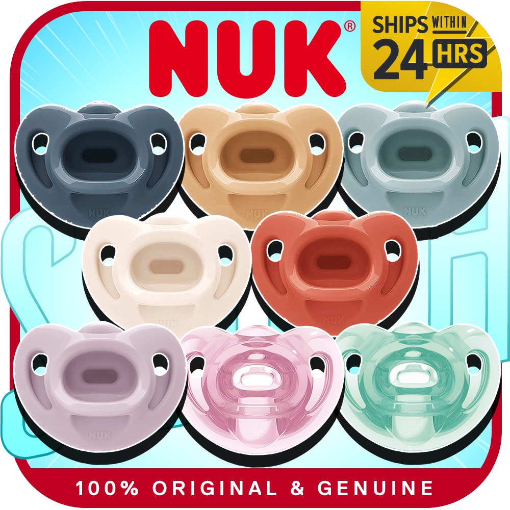 NUK Comfy Orthodontic Pacifiers TIMELESS / COMFY COLLECTION Shopee
