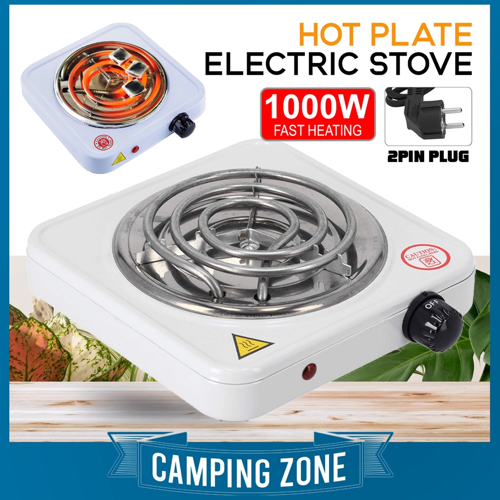 ZD-2020B HOT PLATE ELECTRIC COOKING Portable Electric Stove Kitchen Compact Hot Plate Burner Outdoor Random Colour