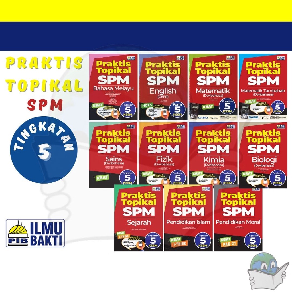 Buku Latihan Praktis Topikal SPM Tingkatan 5 KSSM 2022 BM/Eng/Islam ...