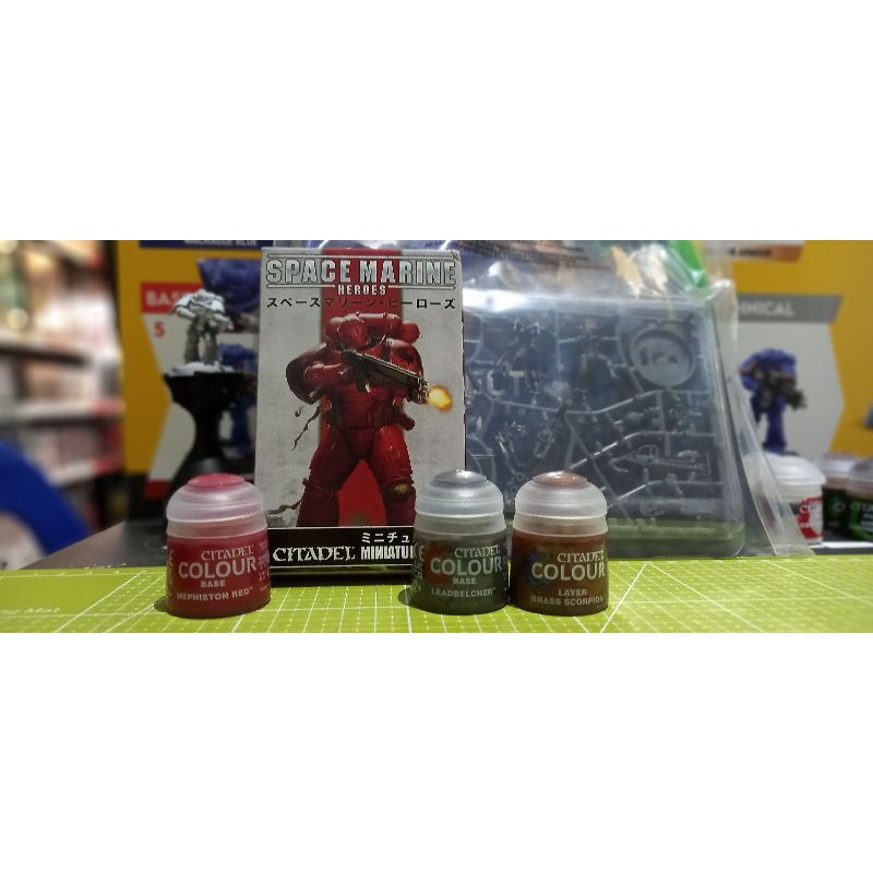 Space Marines - Blood Angel - Blind Box - Optional Citadel Colour - Paint - Hero Series - Ready Stock - Sandakan Sabah