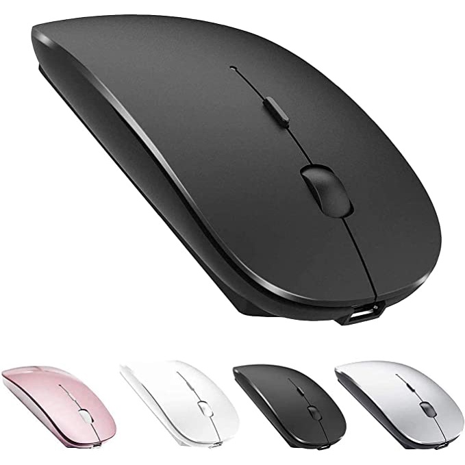 Wireless BLUETOOTH Rechargable Mouse for Wins/IOS/Android. USA Broadcom IC insides.