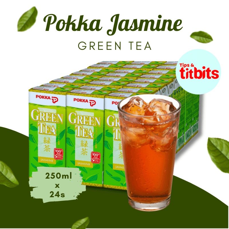 Pokka Jasmine Green Tea 250ml x 24s 1 Carton Shopee Malaysia