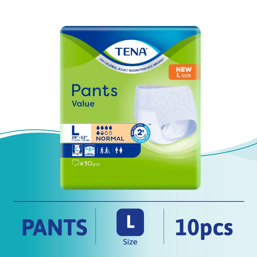 TENA Pants Value Large 10s | Shopee Malaysia