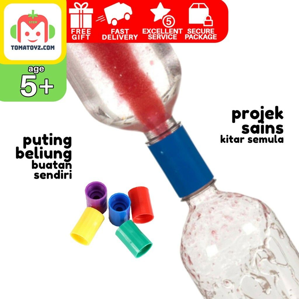 [READY STOK MSIA] Puting Beliung Botol Mini Kitar Semula - STEM - Educational - Toy - STEM - permainan - sains - science