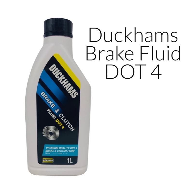 DUCKHAMS Minyak Brek / Brake Fluid DOT 4 (1 Liter) Shopee Malaysia