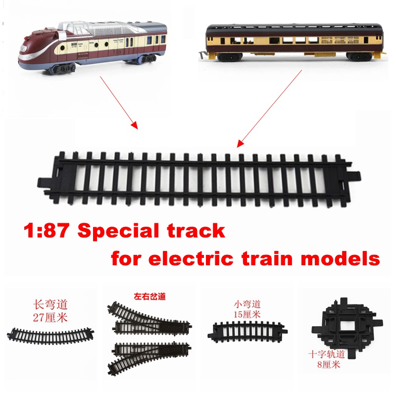 187 HO Scale General Train Track Rail Model Accessories 5 types Train