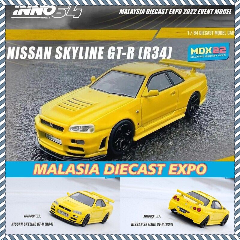 INNO 64 Nissan Skyline GTR (R34) Malaysia Diecast Expo 2022 Event