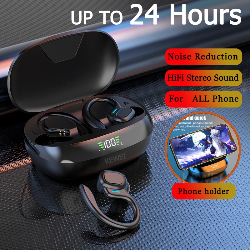 Original SP16 TWS Wireless Bluetooth Headset LED Display Stereo Bass