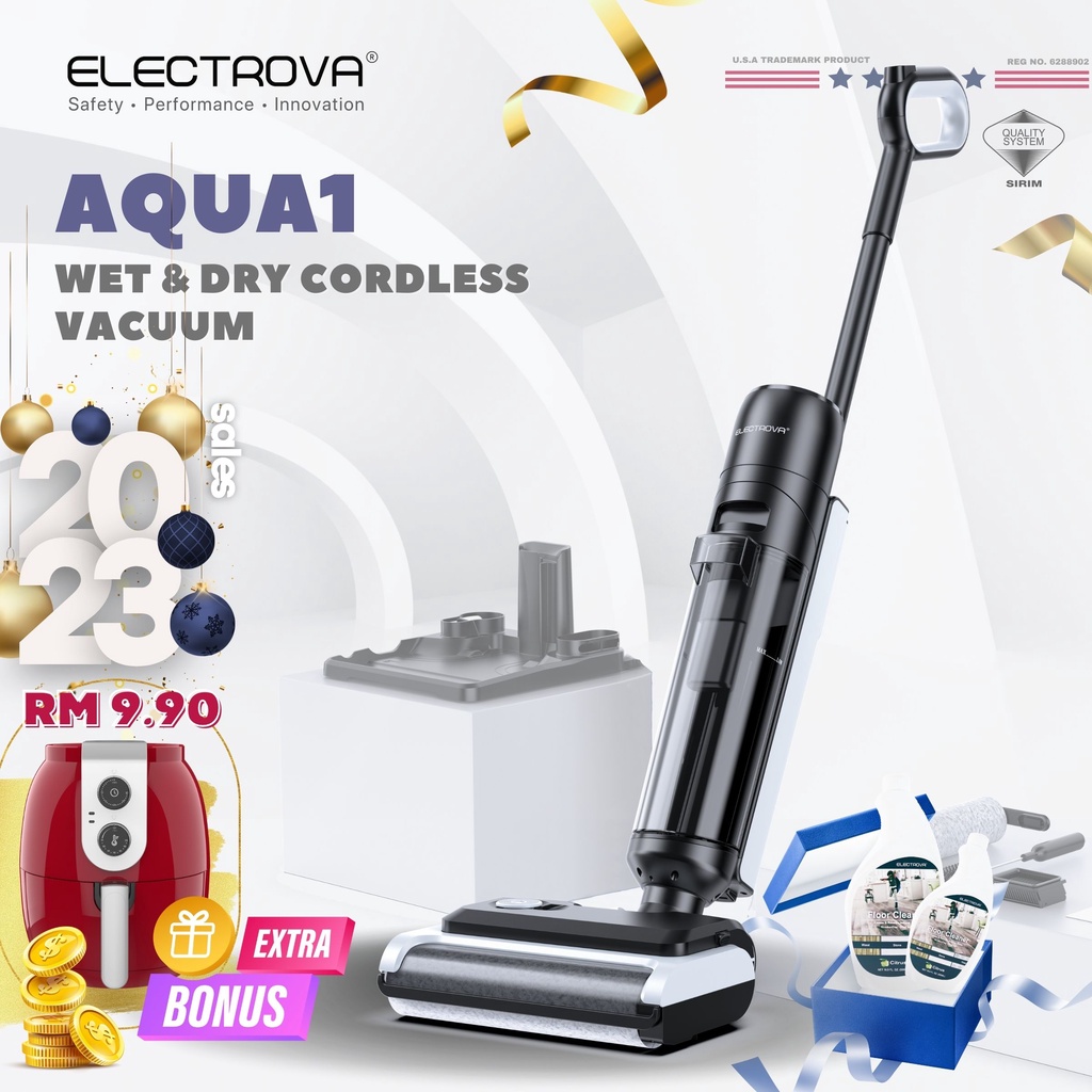 Electrova iTech Series Wet Dry Vacuum Cleaner AQUA1 Shopee Malaysia