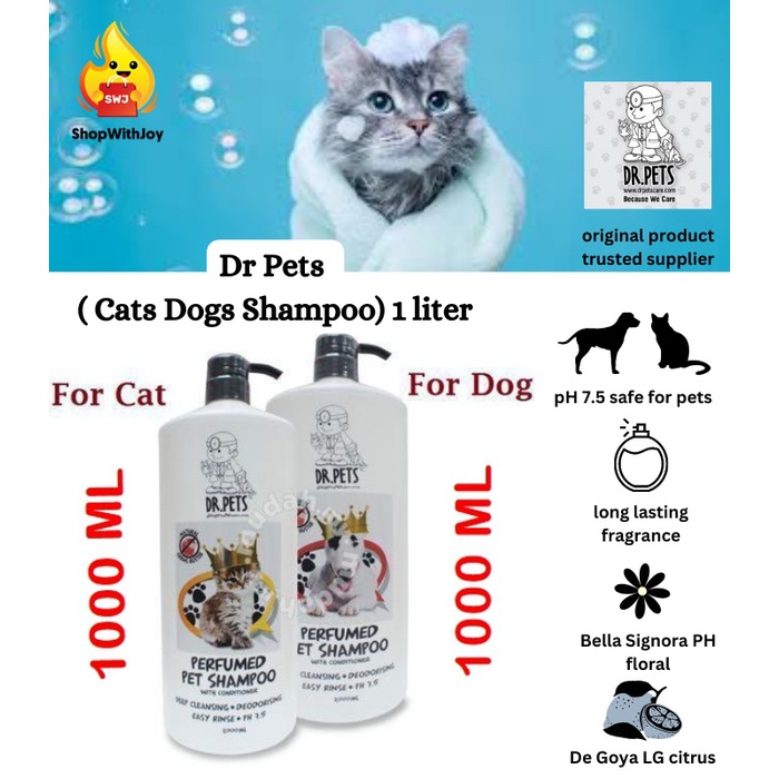 is cat shampoo safe for dogs