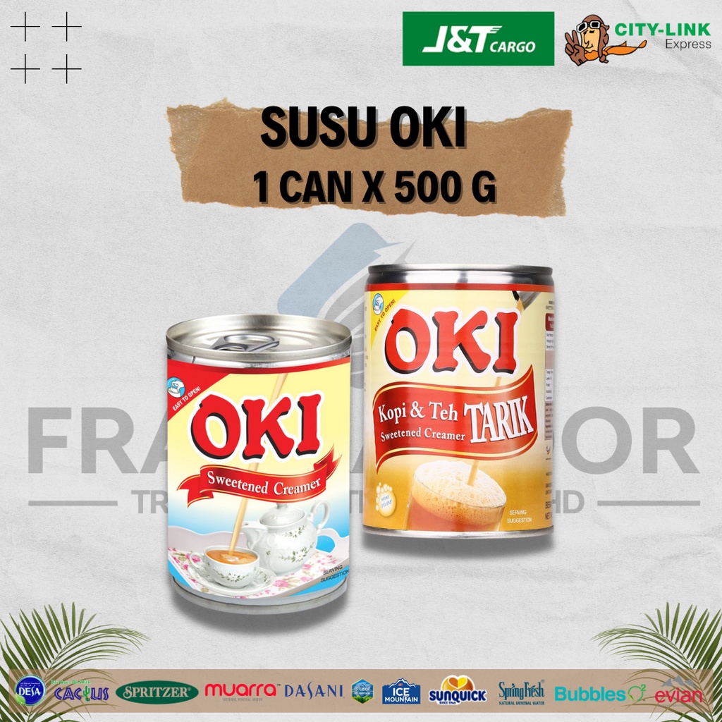 Susu Oki Sweetened Creamer Kopi And Teh Tarik Susu Pekat Manis 500g 500g