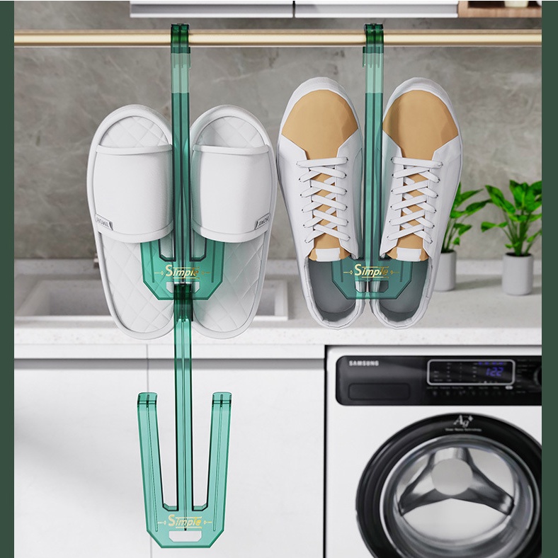 Nopunch shoe rack Upgraded high appearance level shoe airing rack Antitheft window balcony