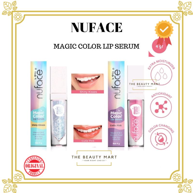 Nuface Magic Color Lip Serum 4g | Shopee Malaysia