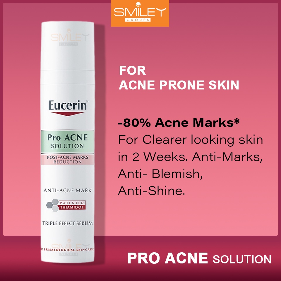 Eucerin Pro Acne Solution Triple Effect Serum Ml Reduce Acne Mark Pimple Anti Acne Whitening