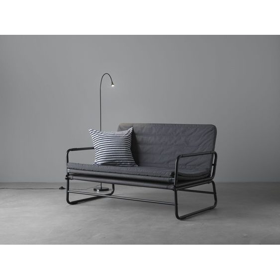 Ikea HAMMARN SofaBed, Knisa Dark Grey/Black, 120 cm Shopee Malaysia