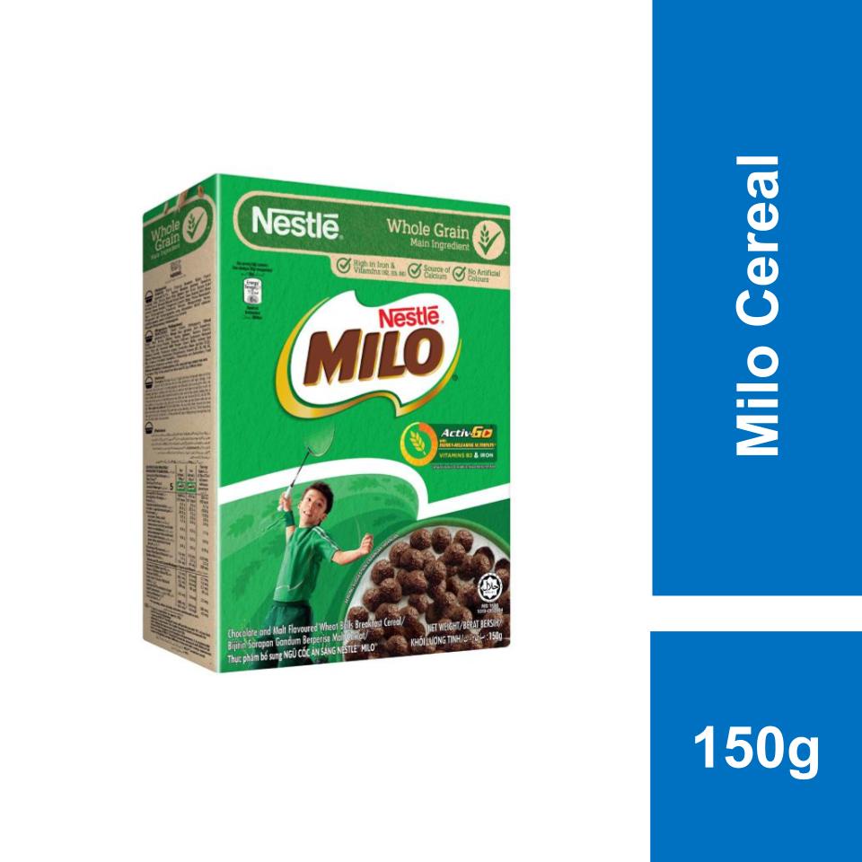 Nestle Milo Breakfast Cereal 150g Shopee Malaysia