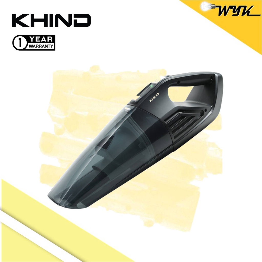 KHIND Cordless Rechargeable Handheld Vacuum Cleaner Car Vacuum VC9678