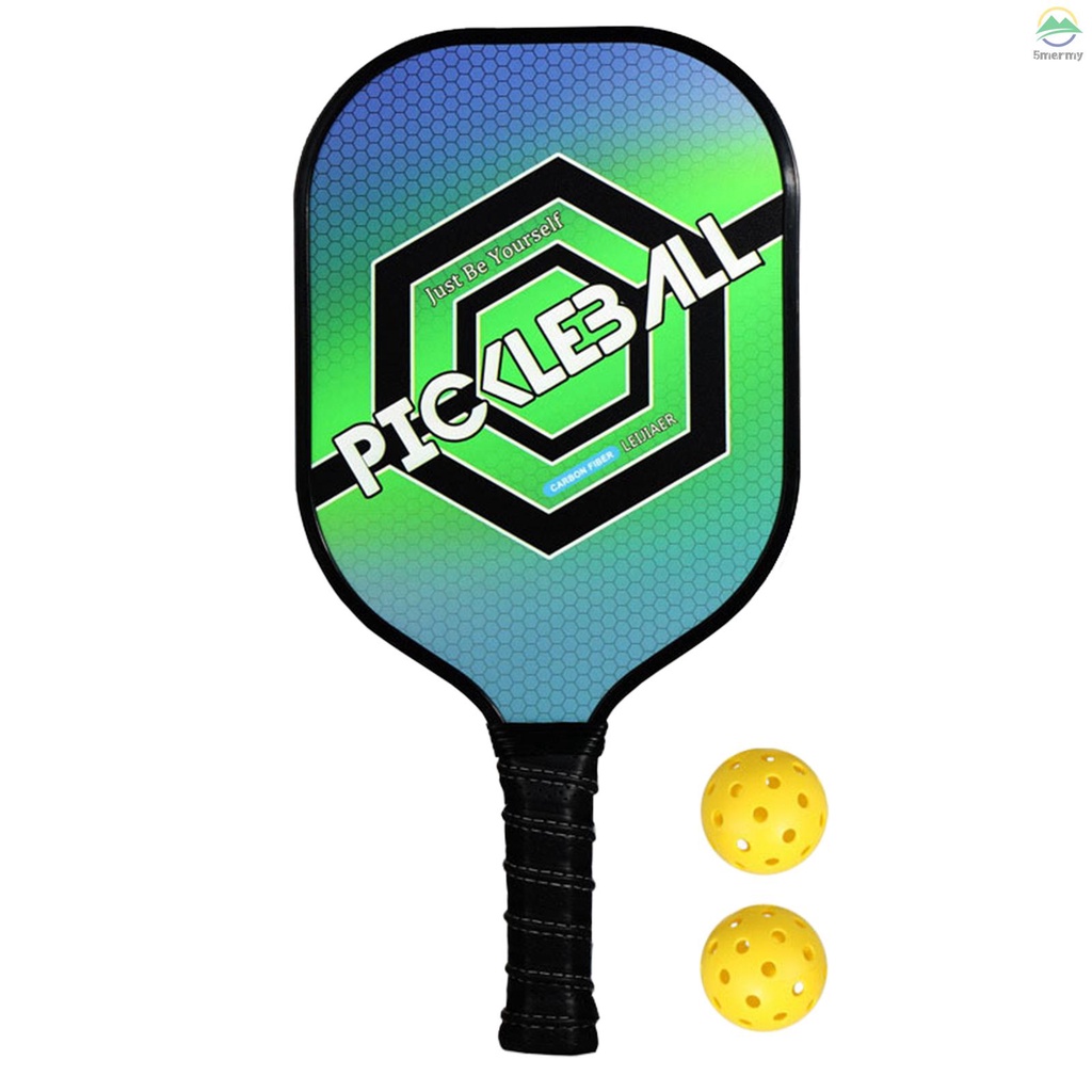 Ultralight Pickleball Paddle and Ball Set Carbon Fiber Surface Pickle