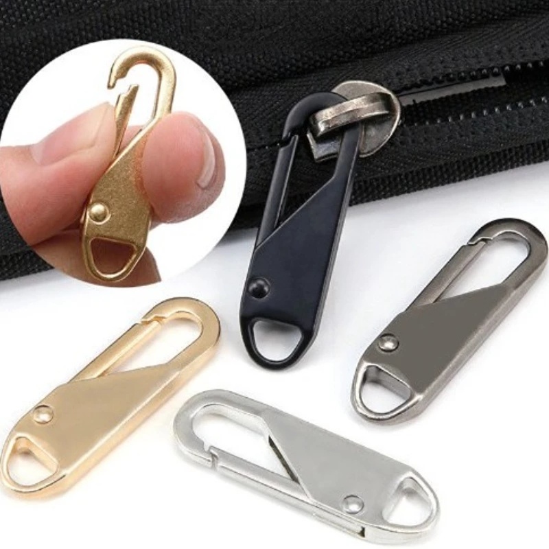 Zipper Slider Puller Instant Replaceable Removable Zipper Slider  Zipper Pullers For Down Jacket Bags DIY Sewing