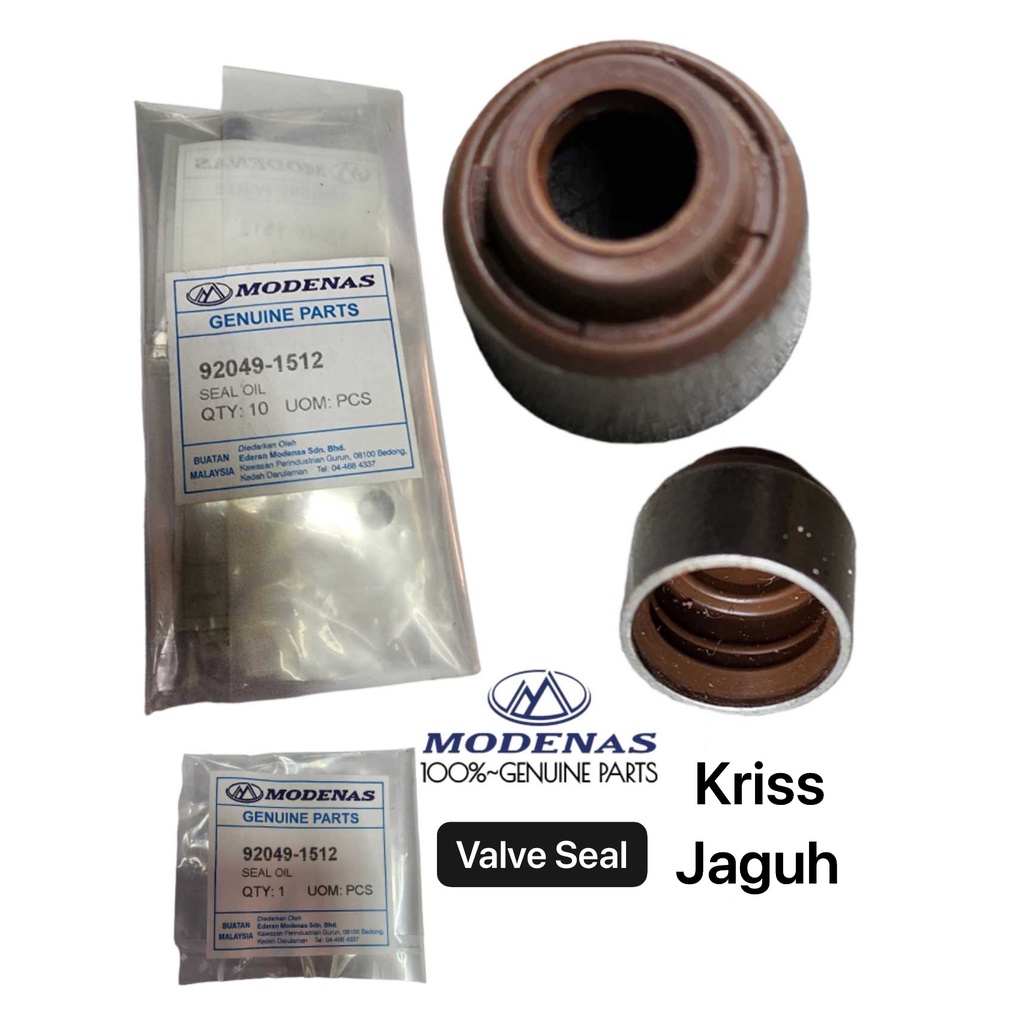 VALVE SEAL KRISS / JAGUH ORIGINAL MODENAS 920491512 Shopee Malaysia