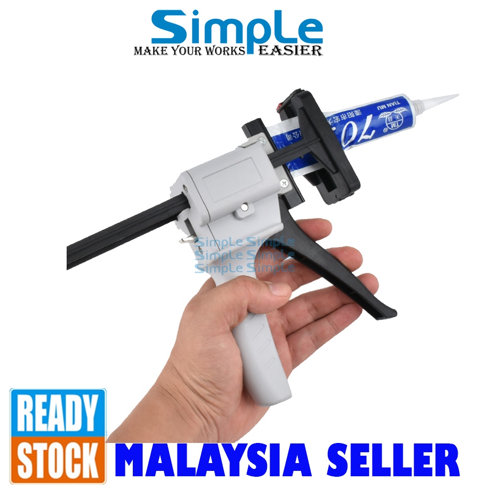 Manual Toothpaste Type Dispenser Glue Gun Dispenser For Plastic and