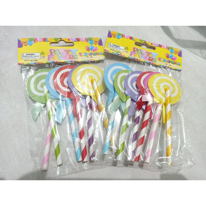 Lollipop Motif Cake Topper / Birthday Cake Decoration / Birthday Cake Decoration / Birthday Decoration / Lollipop Cake Topper / Happy Birthday Decoration / HBD Cake Decoration / HBD Decoration / Cake Stem