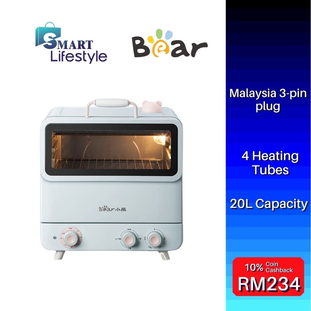 BEAR BSO-B200L 20L Steam Oven Household Automatic Multifunctional Home Electric Small Baking Oven