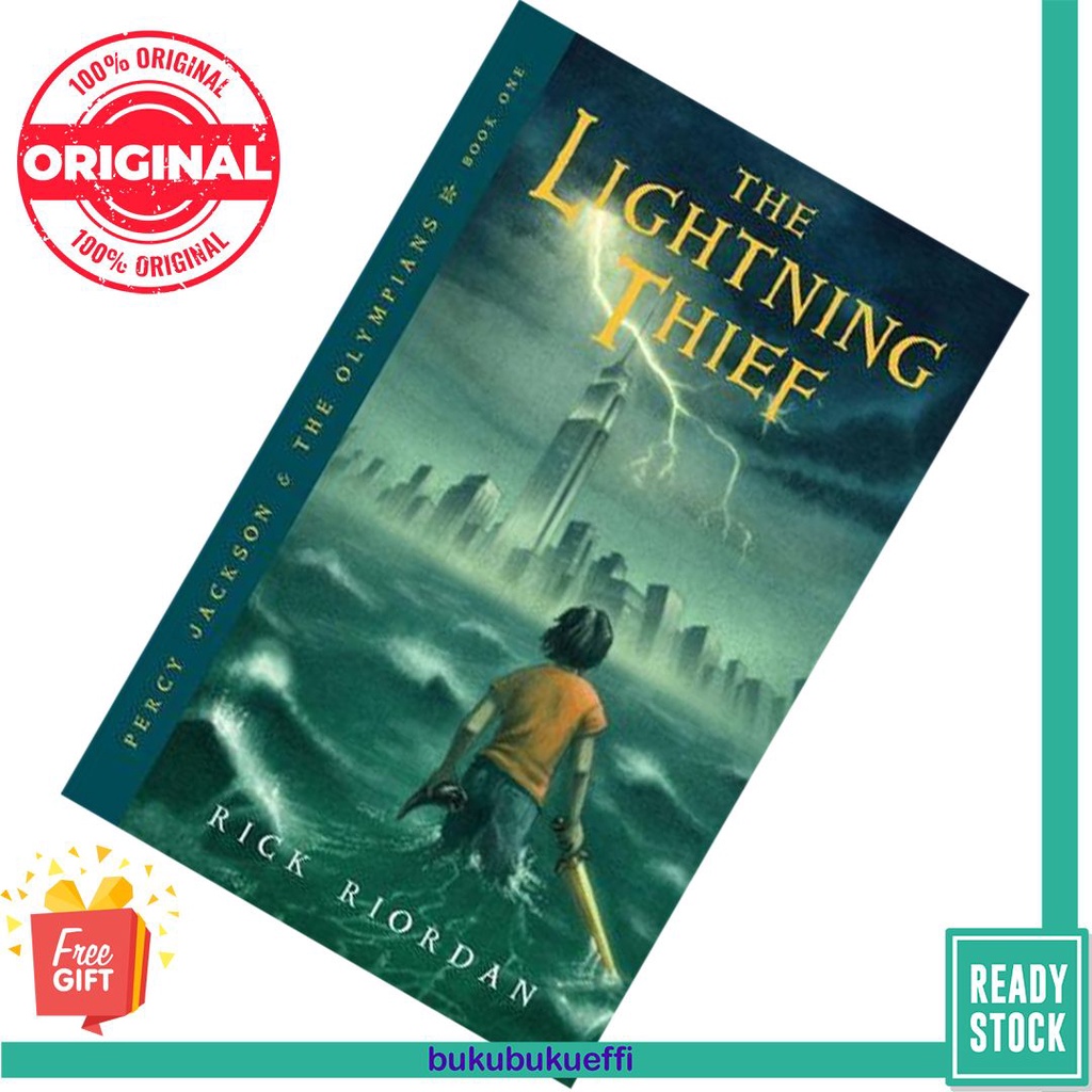 The Lightning Thief (Percy Jackson and the Olympians #1) by Rick Riordan  [USED|SPOTS] | Shopee Malaysia