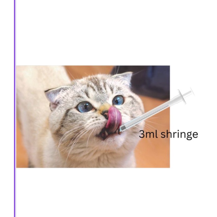 Picagari kosong 3ml untuk pemberian vitamin pada buluss