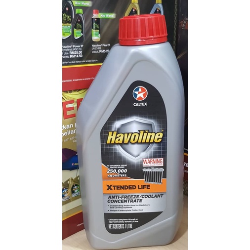 HAVOLINE XTENDED LIFE ANTIFREEZE/COOLANT CONCENTRATE Shopee Malaysia
