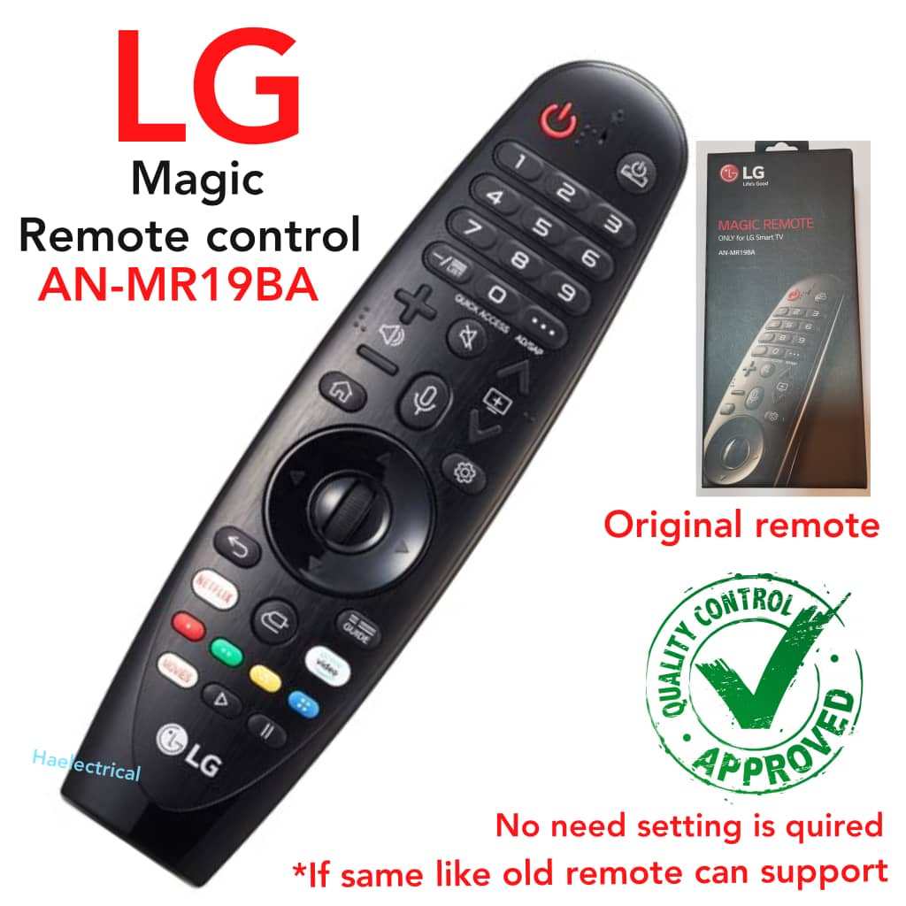 Lg Tv Magic Voice Remote Control An Mr Ba Original Shopee Malaysia