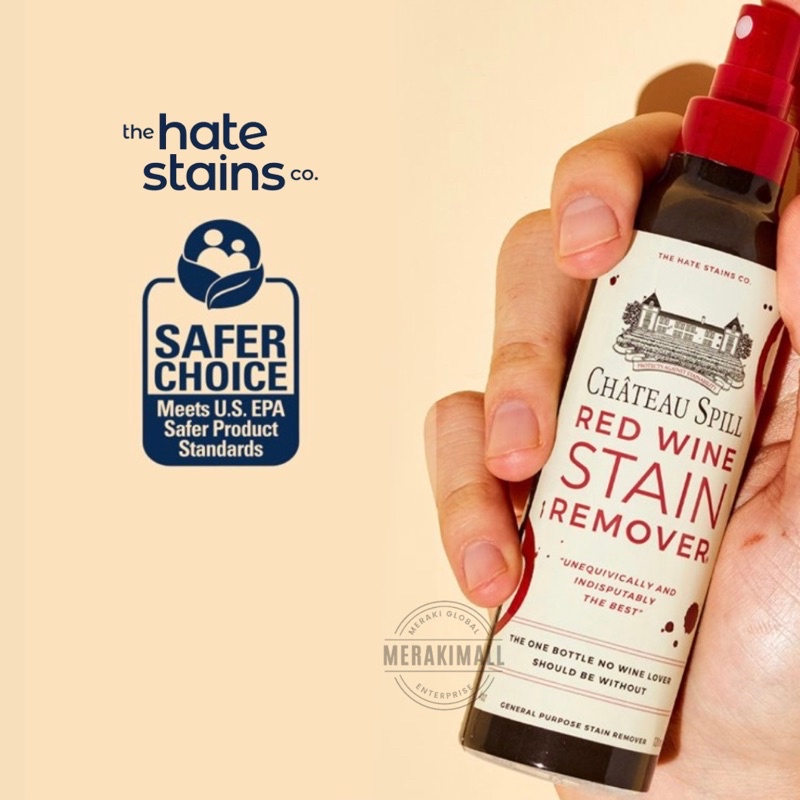 The Hate Stains Co. Chateau Spill Red Wine Stain Remover Cleaning Spray