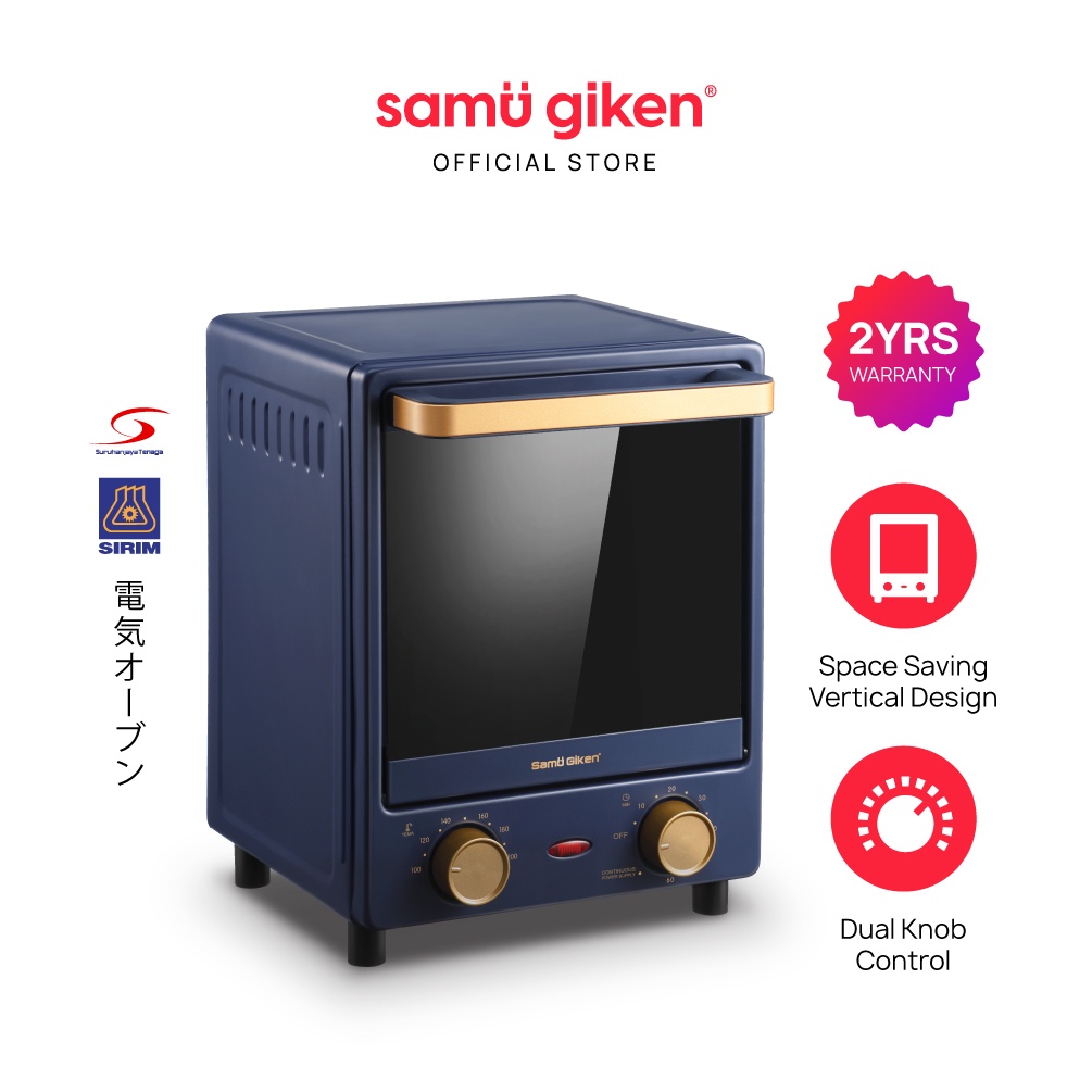 Samu Giken Vertical Multi-Purpose Electric Oven (12L) EO12BE