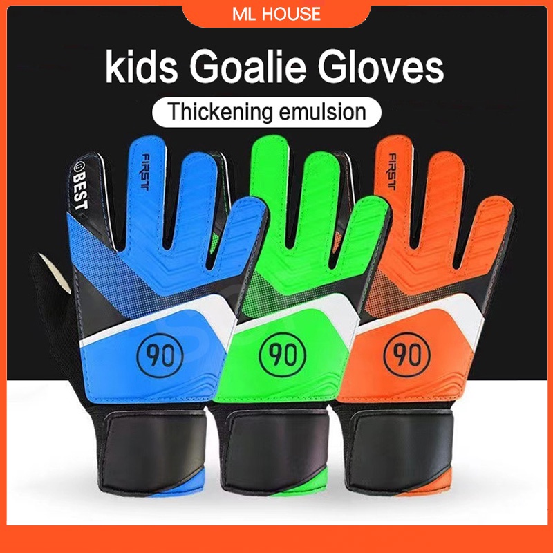 Football Glove Goalkeeper Full Finger Glove Keeper Kids/Adult Football Keeper Glove Non-slip Soccer NO.5/6/7/8/9/10