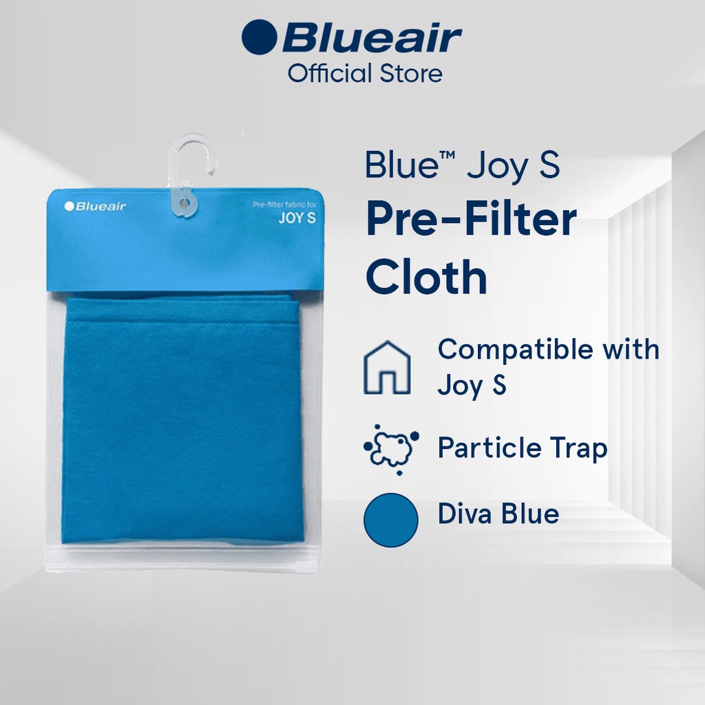 Blueair Joy S Air Purifier PreFilter Cloth Grey/Light Blue/Yellow