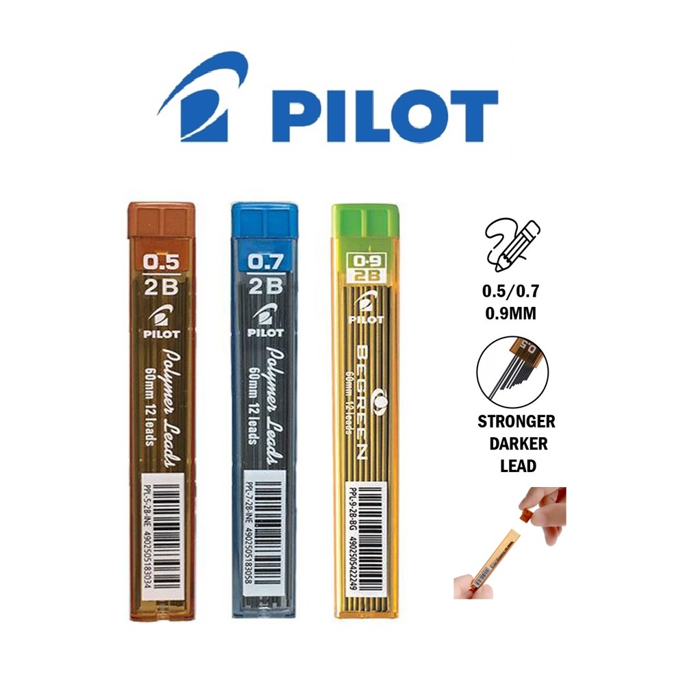 PILOT MECHANICAL PENCIL LEAD 0.5/0.7/0.9 Shopee Malaysia