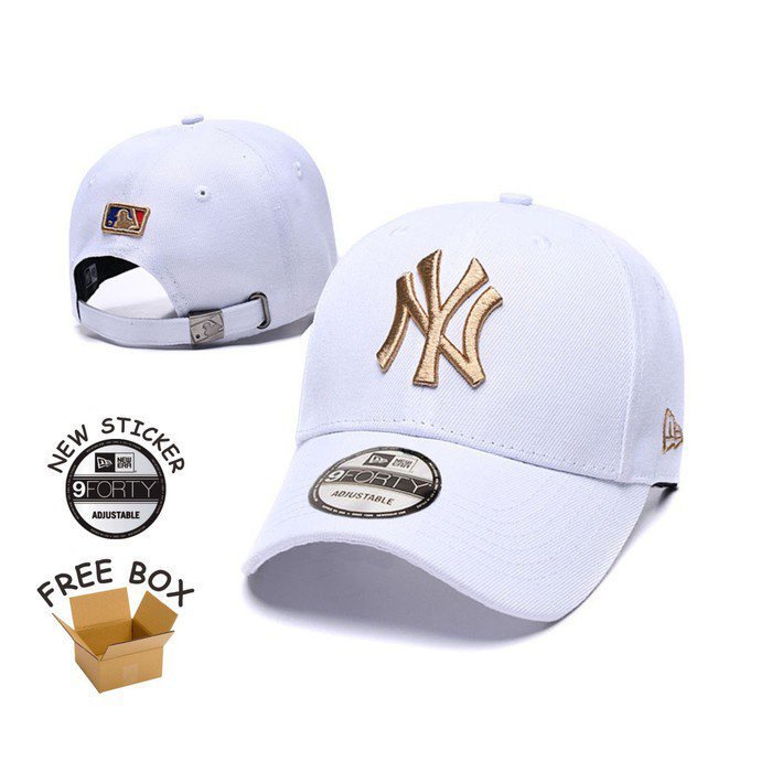 NY Strapback Baseball Cap MLB New York Yankees Black White Navy Black Blue Import 8cUa R37V HMKR