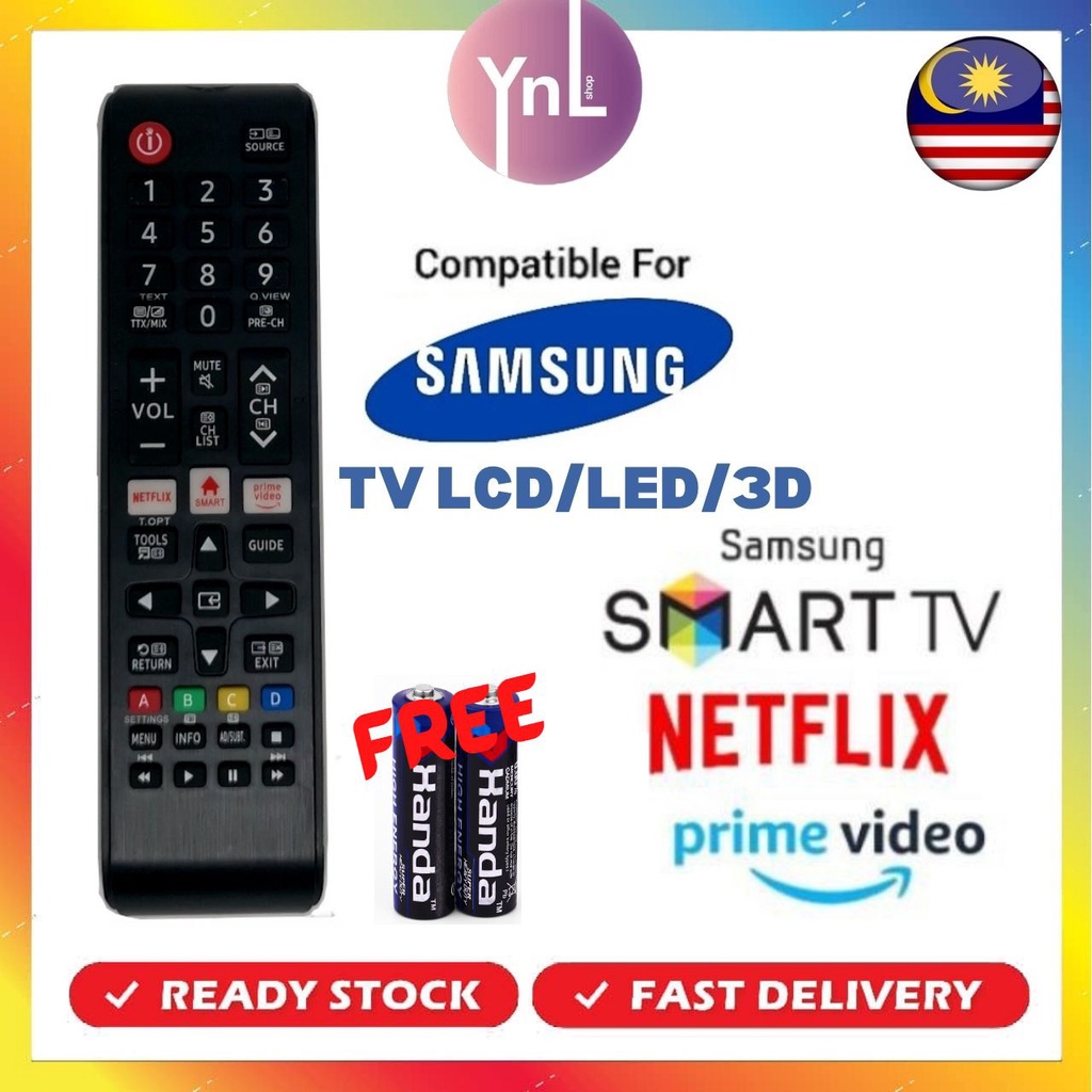 SAMSUNG RML1088(FOR LED /LCD /PLASMA TV REMOTE CONTROL) Shopee Malaysia