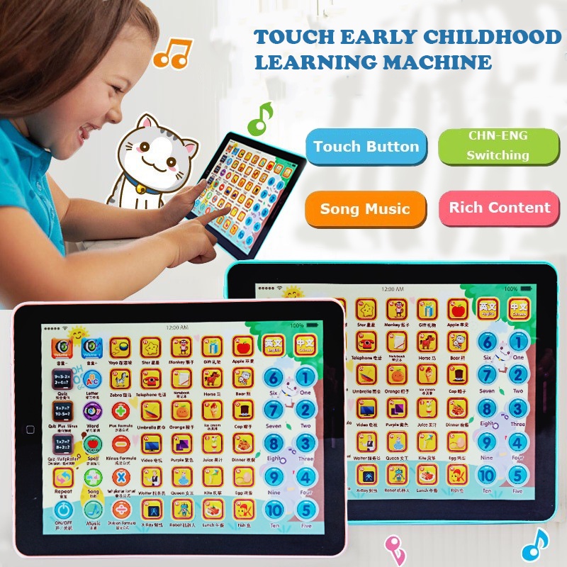 GS Kids Educational Tablet i-Pad Toys Kid Laptop Computer Early ...