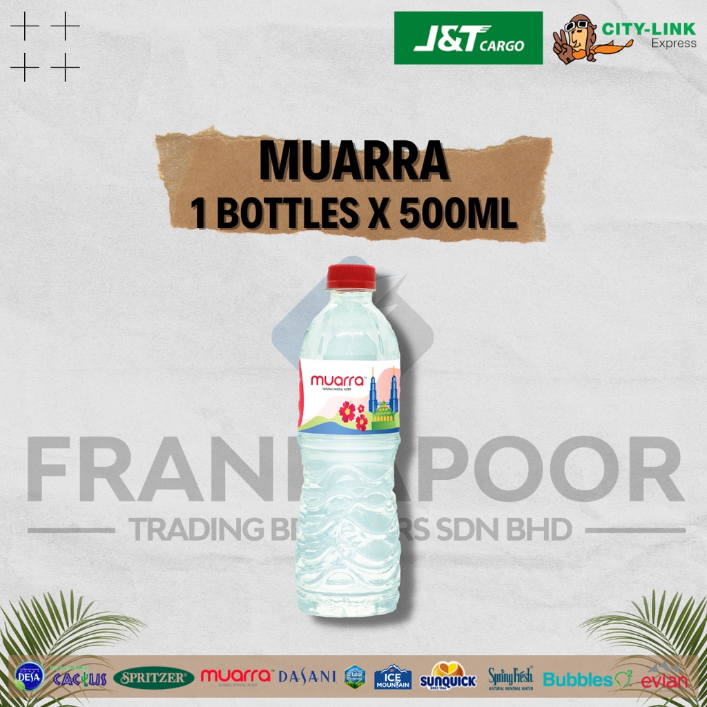 Muarra Mineral Water (1 x 500ml) (With FAST DELIVERY to all states in ...