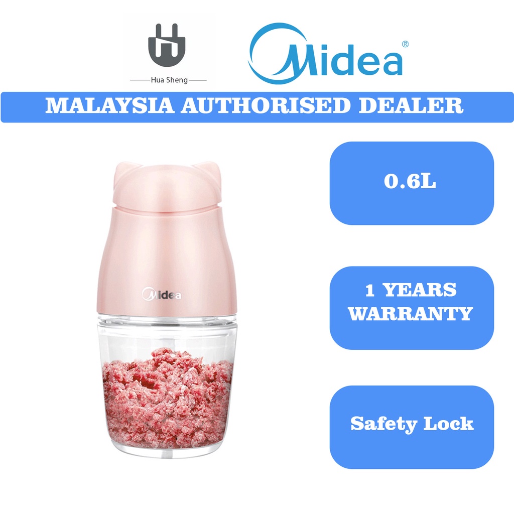 Midea Glass Jar Chopper (0.6L) MBC-06PK