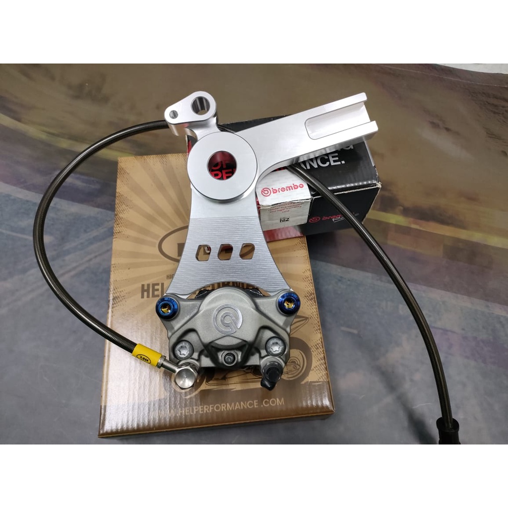 PNP Yamaha MT09 V1 V2 Tracer Brembo Brake Caliper P34 Silver Rear