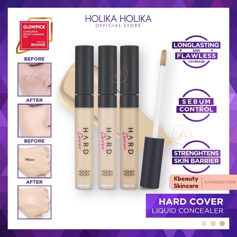 Holika Holika Hard Cover Liquid Concealer | Full Coverage