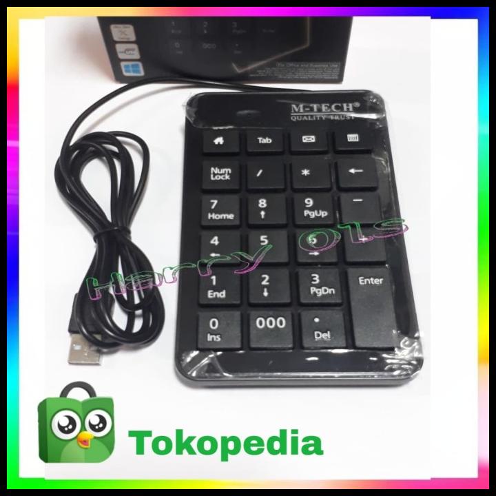 HITAM M Tech Numeric Keypad With 4Office Hotkeys Numeric Keyboard